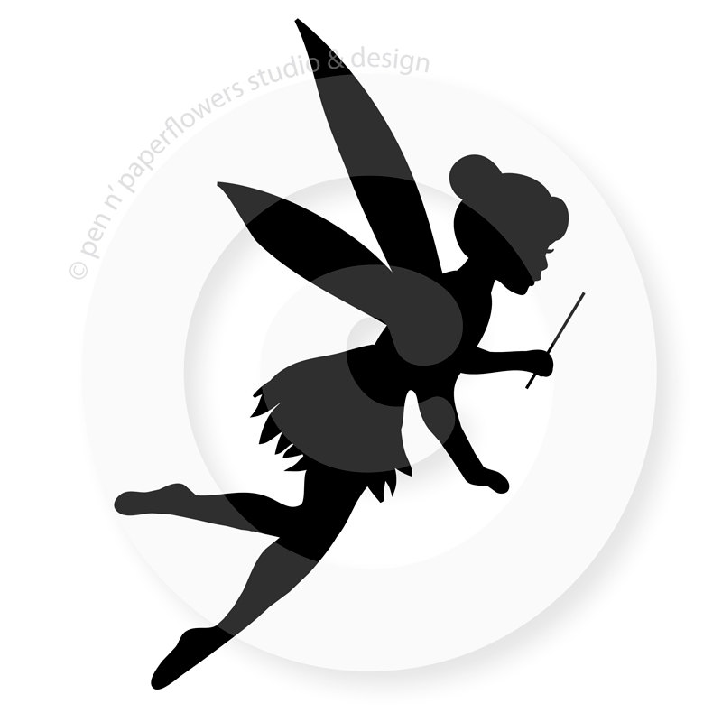 Tinkerbell Outline Drawing at GetDrawings | Free download