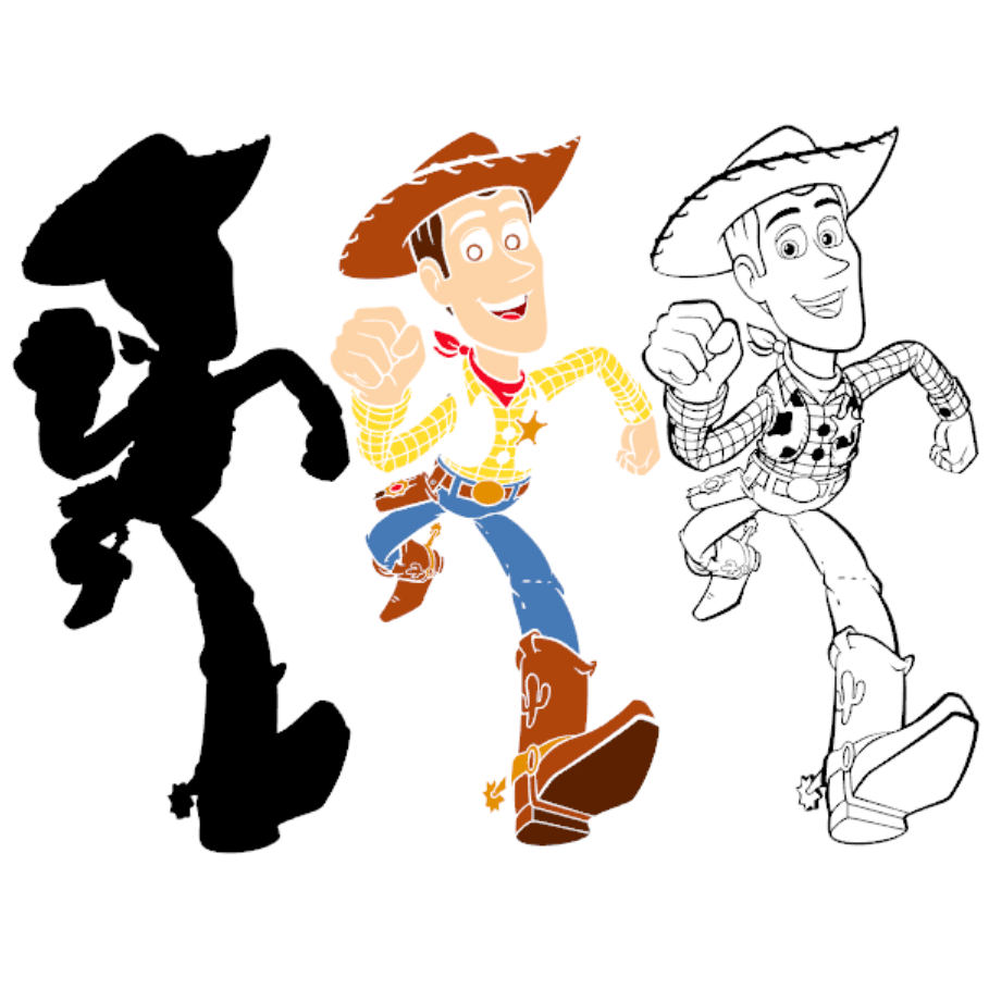Toy Story Silhouette at GetDrawings | Free download