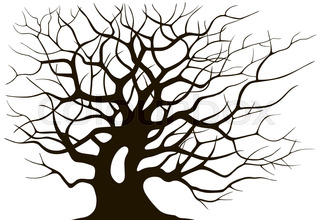 Tree Silhouette With Roots at GetDrawings | Free download