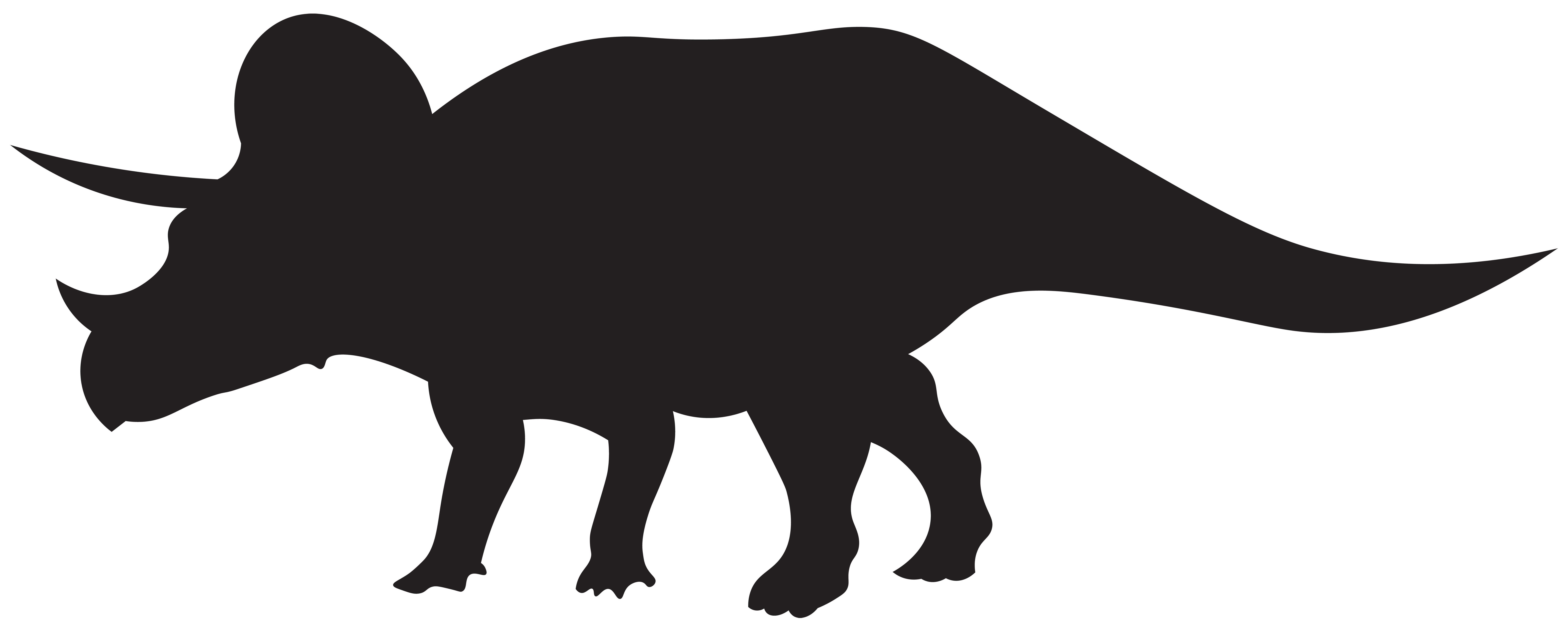Triceratops Silhouette at GetDrawings Free download