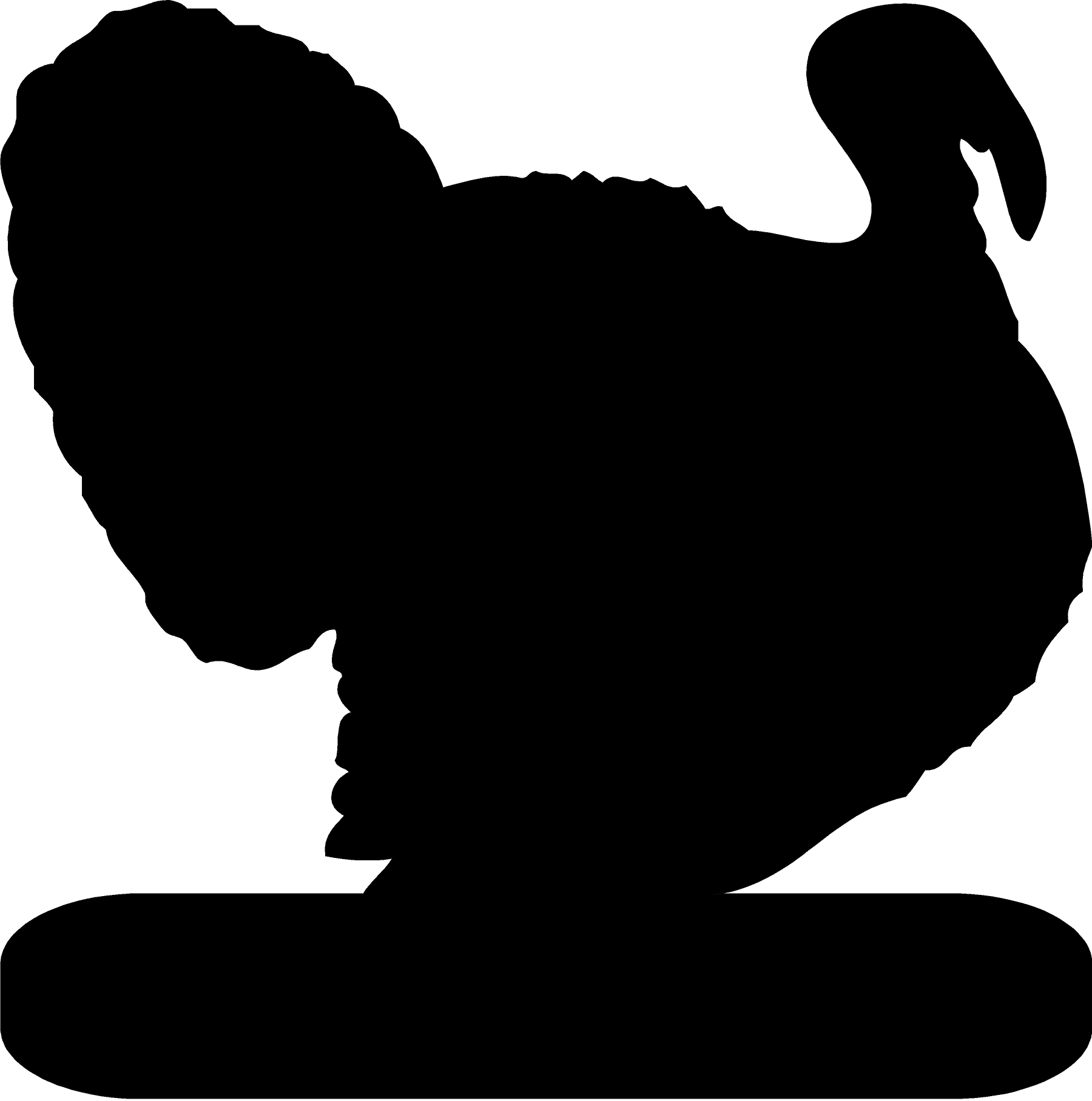 Turkey Silhouette Clipart At Getdrawings Free Downloa - vrogue.co