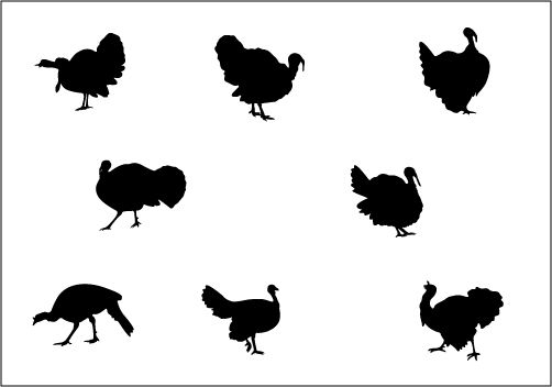 Turkey Silhouette Clipart At GetDrawings | Free Download