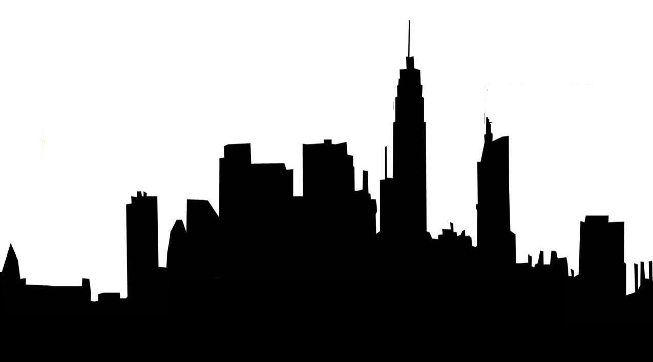 Twin Towers Silhouette at GetDrawings | Free download