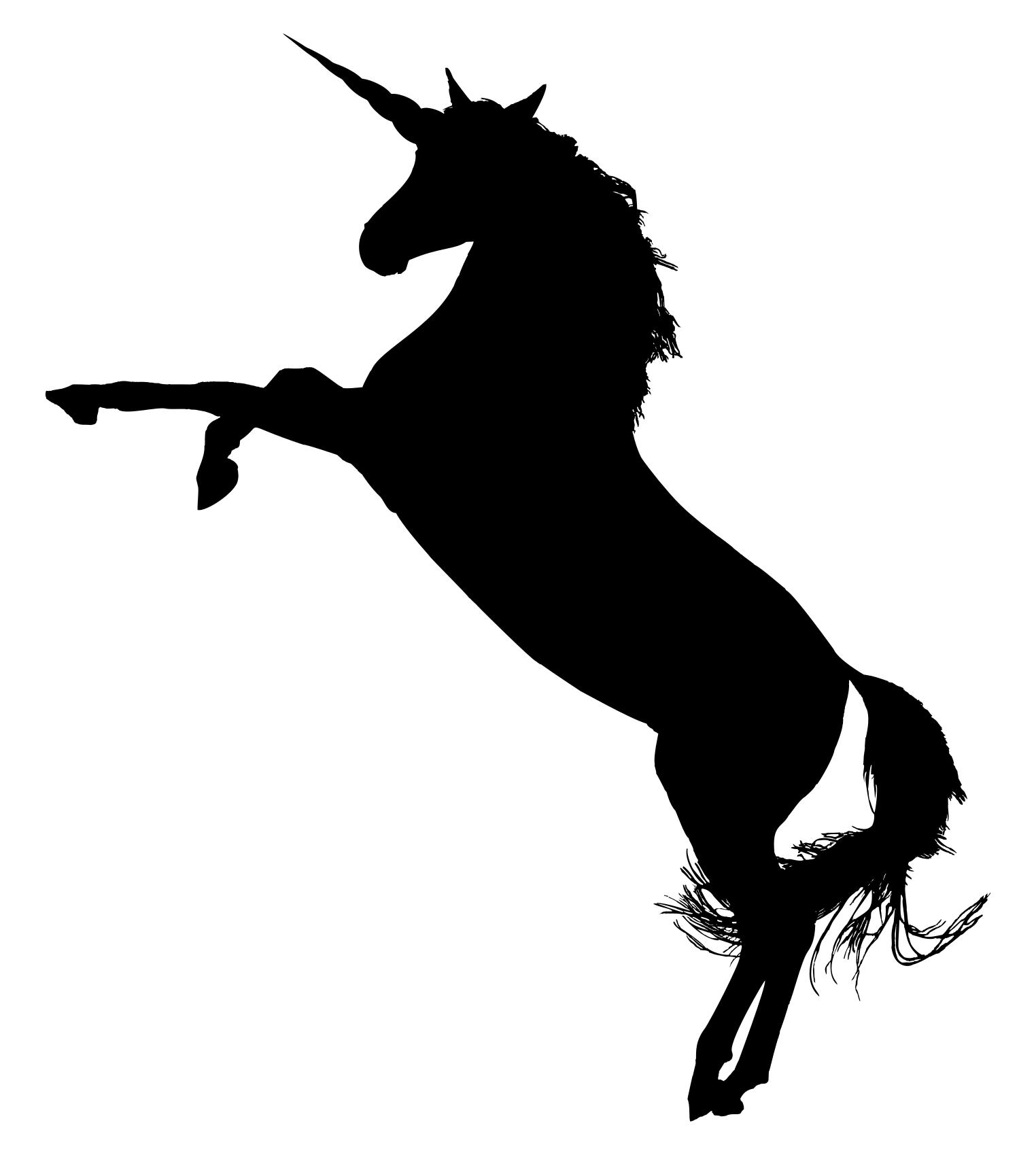 Unicorn Silhouette Clip Art at GetDrawings Free download