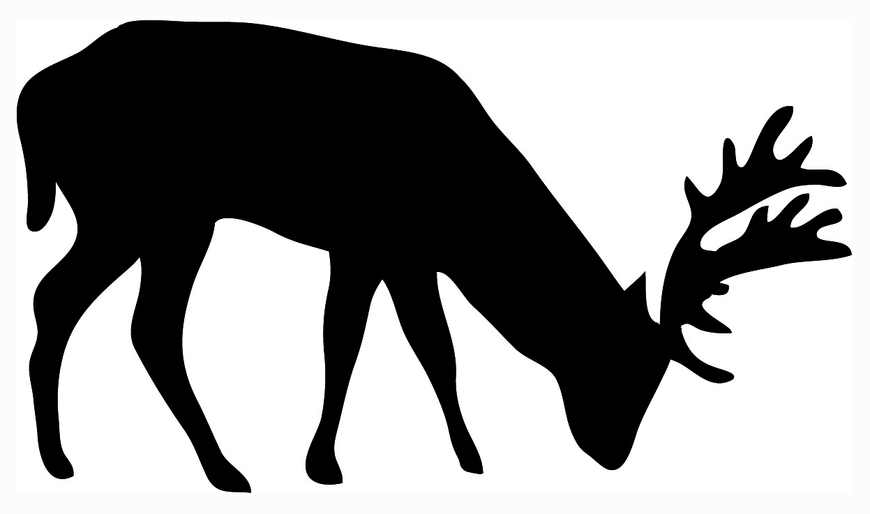 Vector Deer Silhouette at GetDrawings | Free download