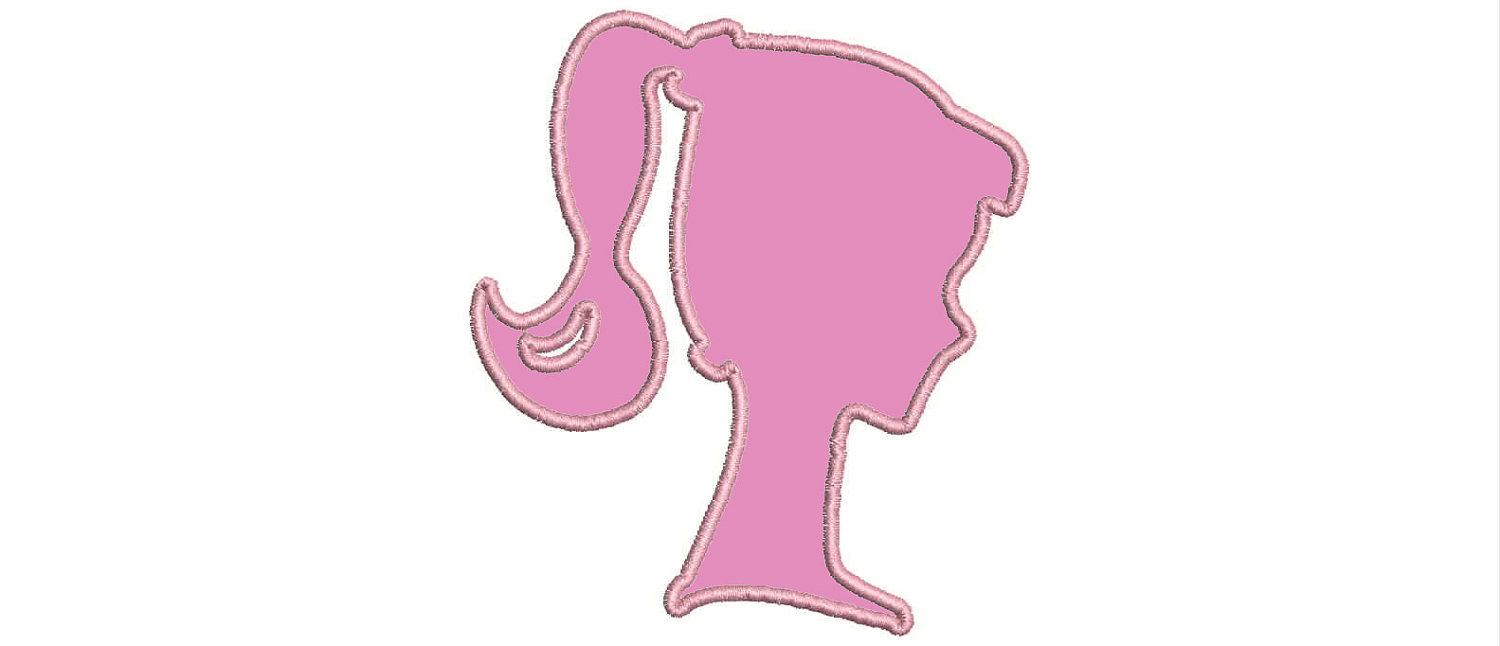 Vintage Barbie Silhouette Clip Art at GetDrawings | Free download