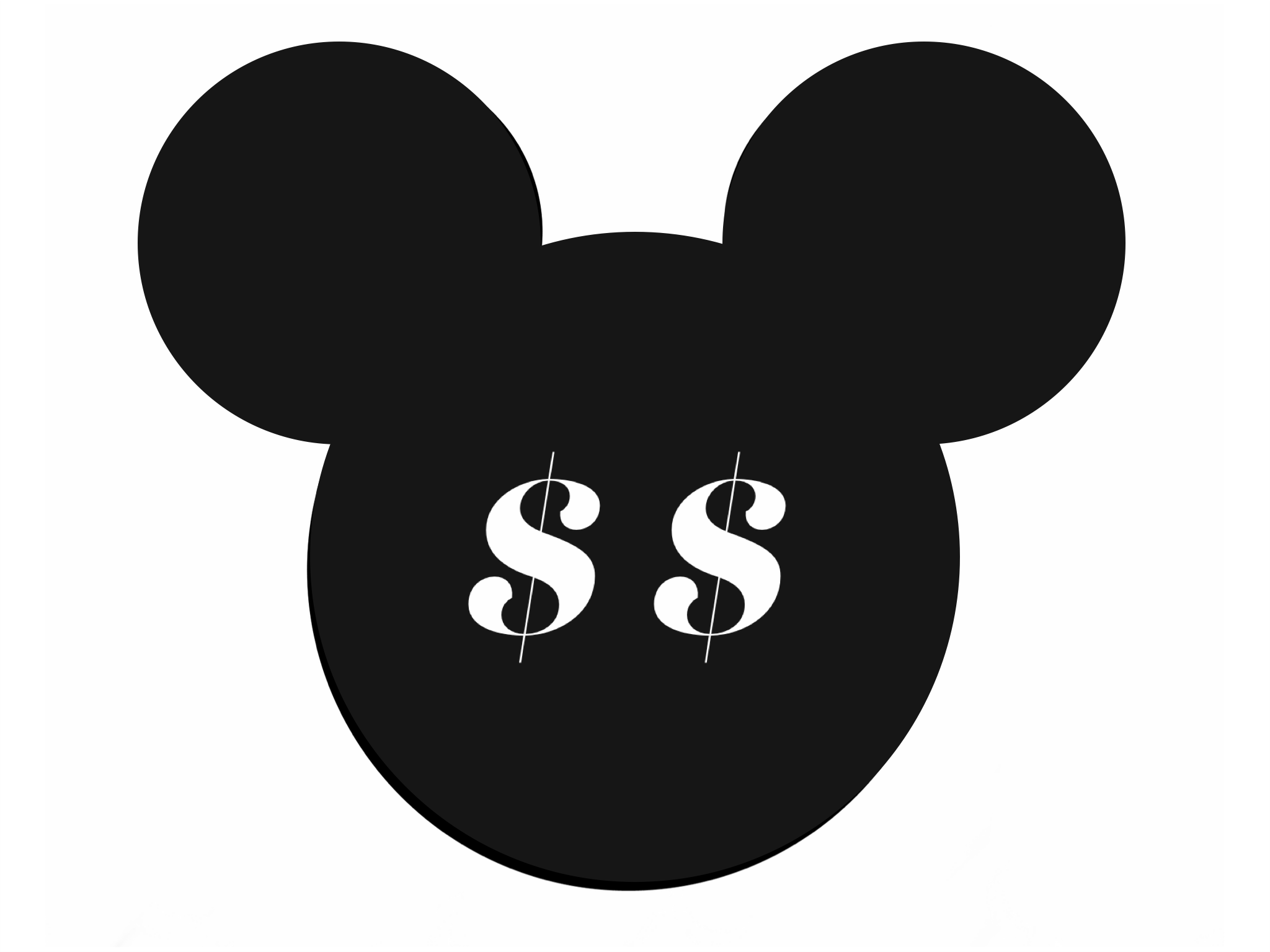 2048x1536 Walt Disney World Mickey Mouse Icon Silhouette Black.