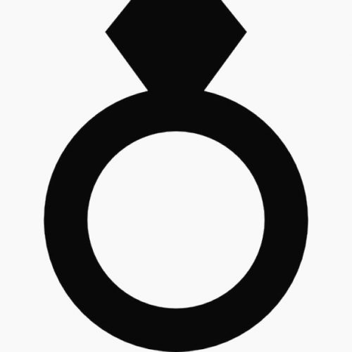 Wedding Ring Silhouette at GetDrawings | Free download