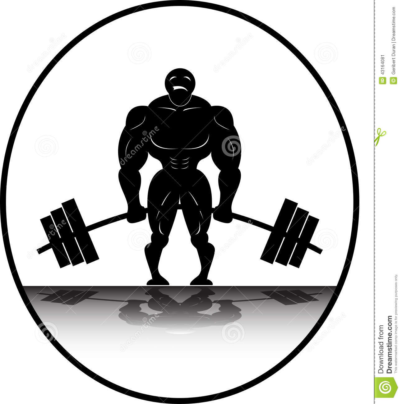 Weight Lifting Silhouette at GetDrawings Free download