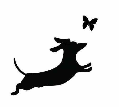Weiner Dog Silhouette at GetDrawings | Free download