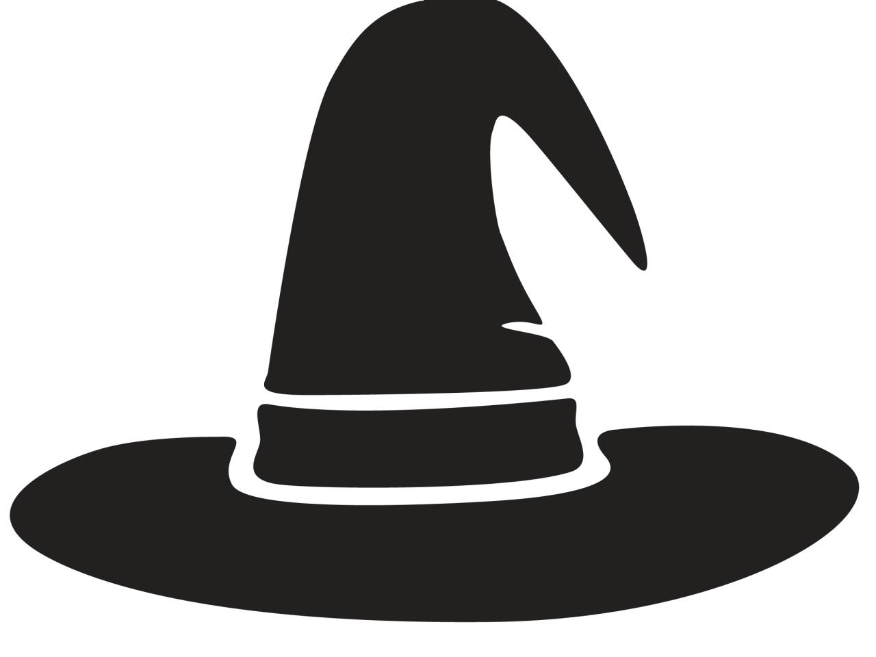 Witch Hat Silhouette at GetDrawings Free download