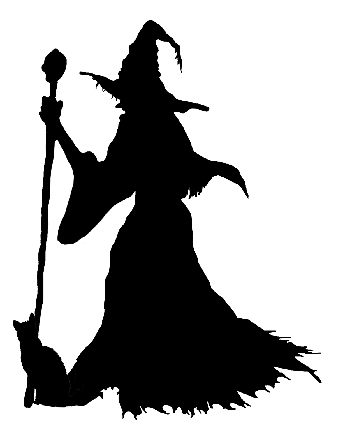 Witches Silhouette at GetDrawings | Free download