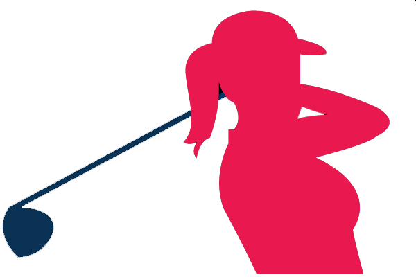 Woman Golfer Silhouette at GetDrawings | Free download