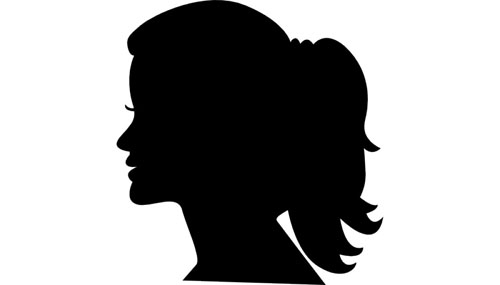 Woman Thinking Silhouette At Getdrawings 