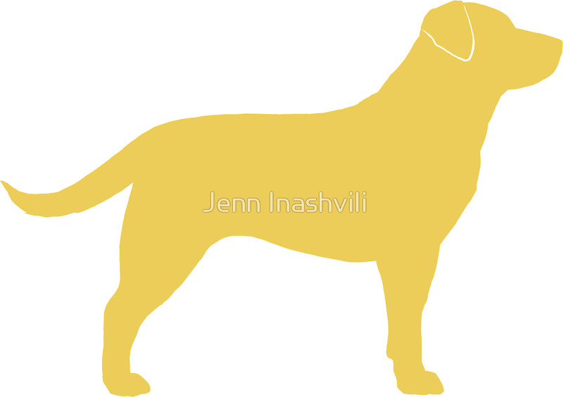 Yellow Lab Silhouette At GetDrawings | Free Download