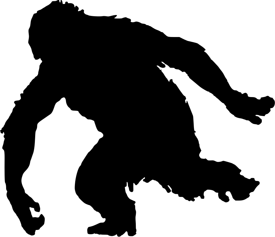 Yeti Silhouette At GetDrawings Free Download