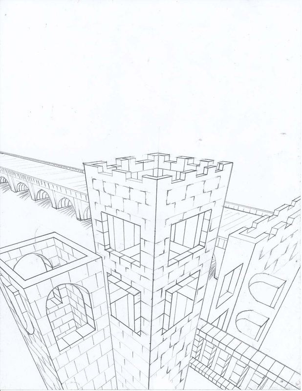 3 Point Perspective Drawing Birds Eye View at GetDrawings 