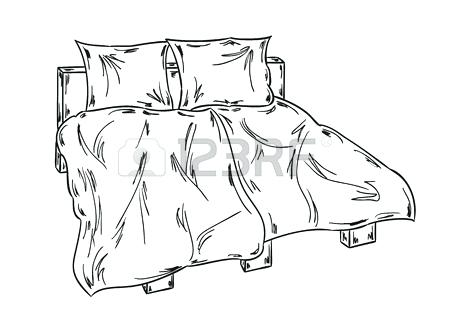 The Best Free Bed Drawing Images Download From 777 Free