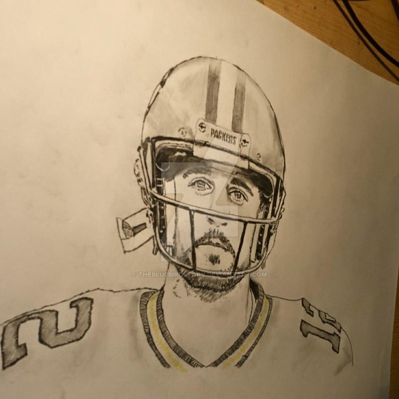 Aaron Rodgers Drawing at GetDrawings Free download