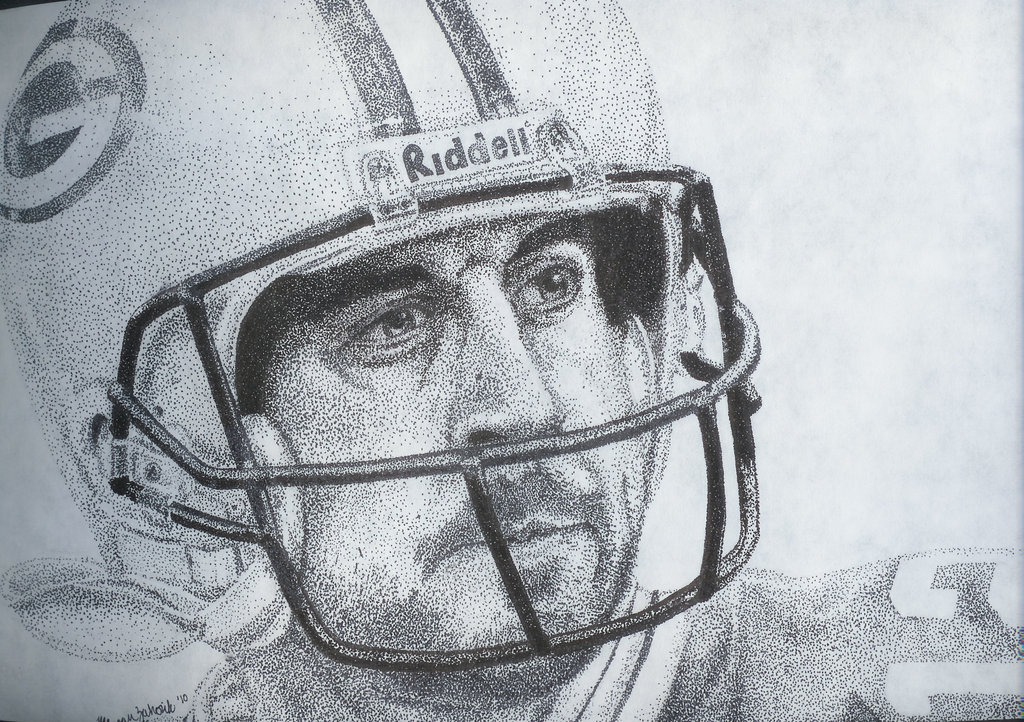 Aaron Rodgers Drawing at GetDrawings Free download