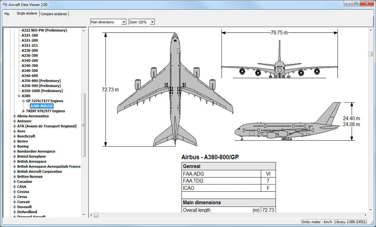 Чертеж аэробус а380