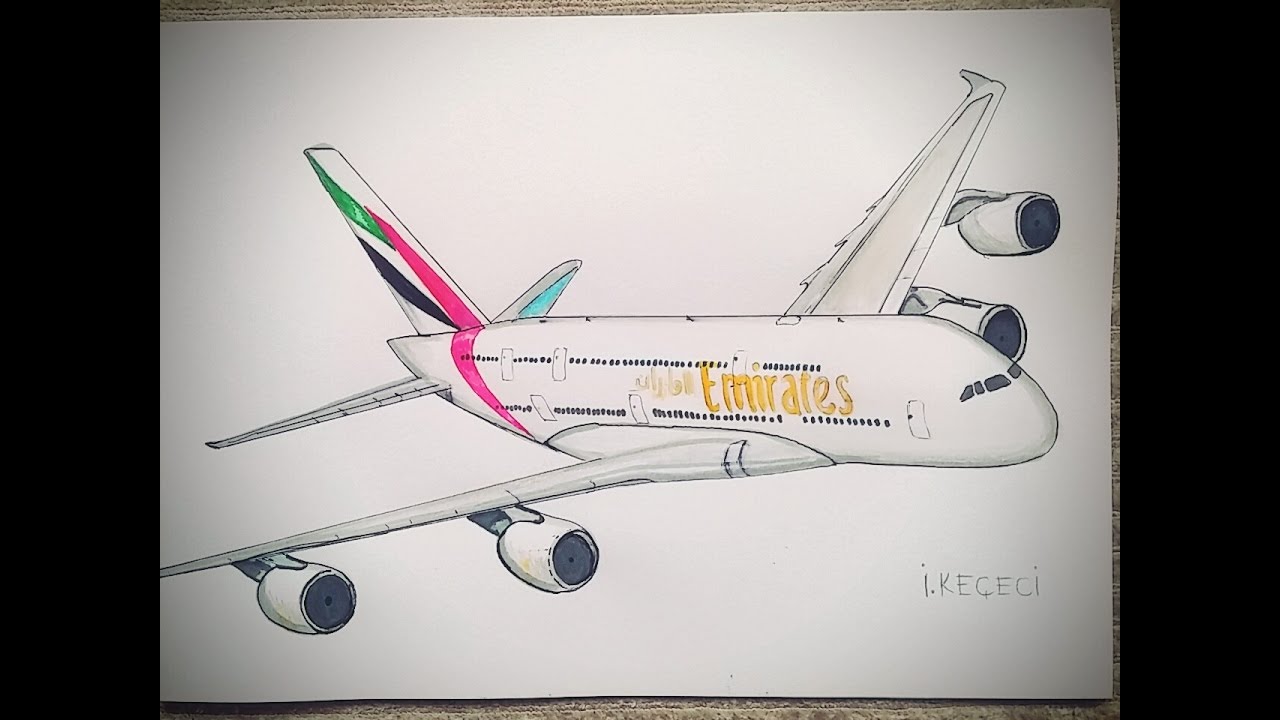 Airbus Drawing at GetDrawings  Free download