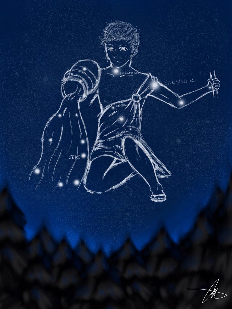 Aquarius Constellation Drawing at GetDrawings Free download