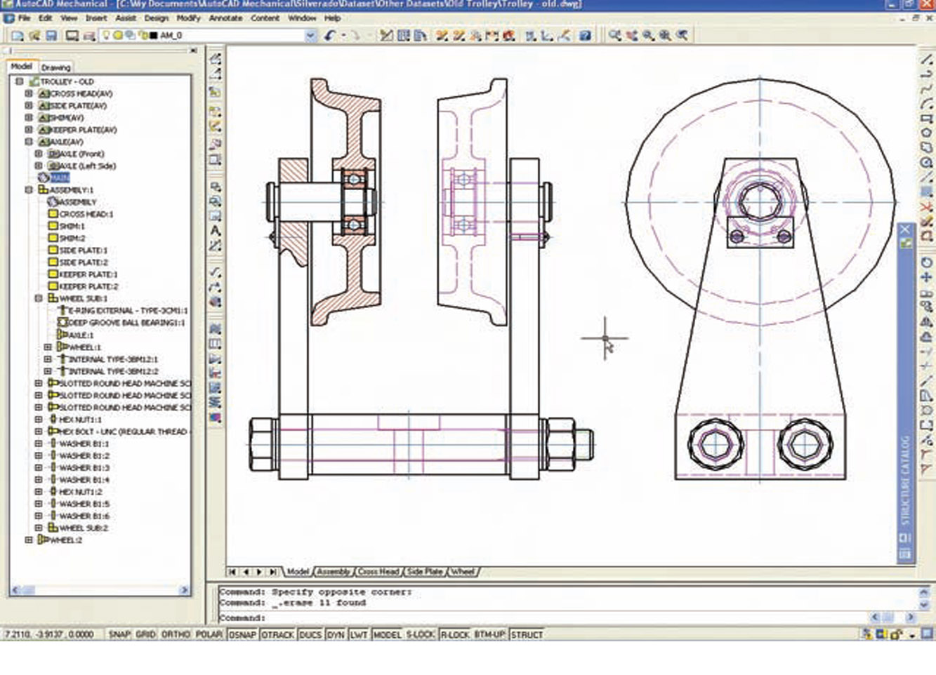 Autocad Mechanical Drawing At GetDrawings | Free Download