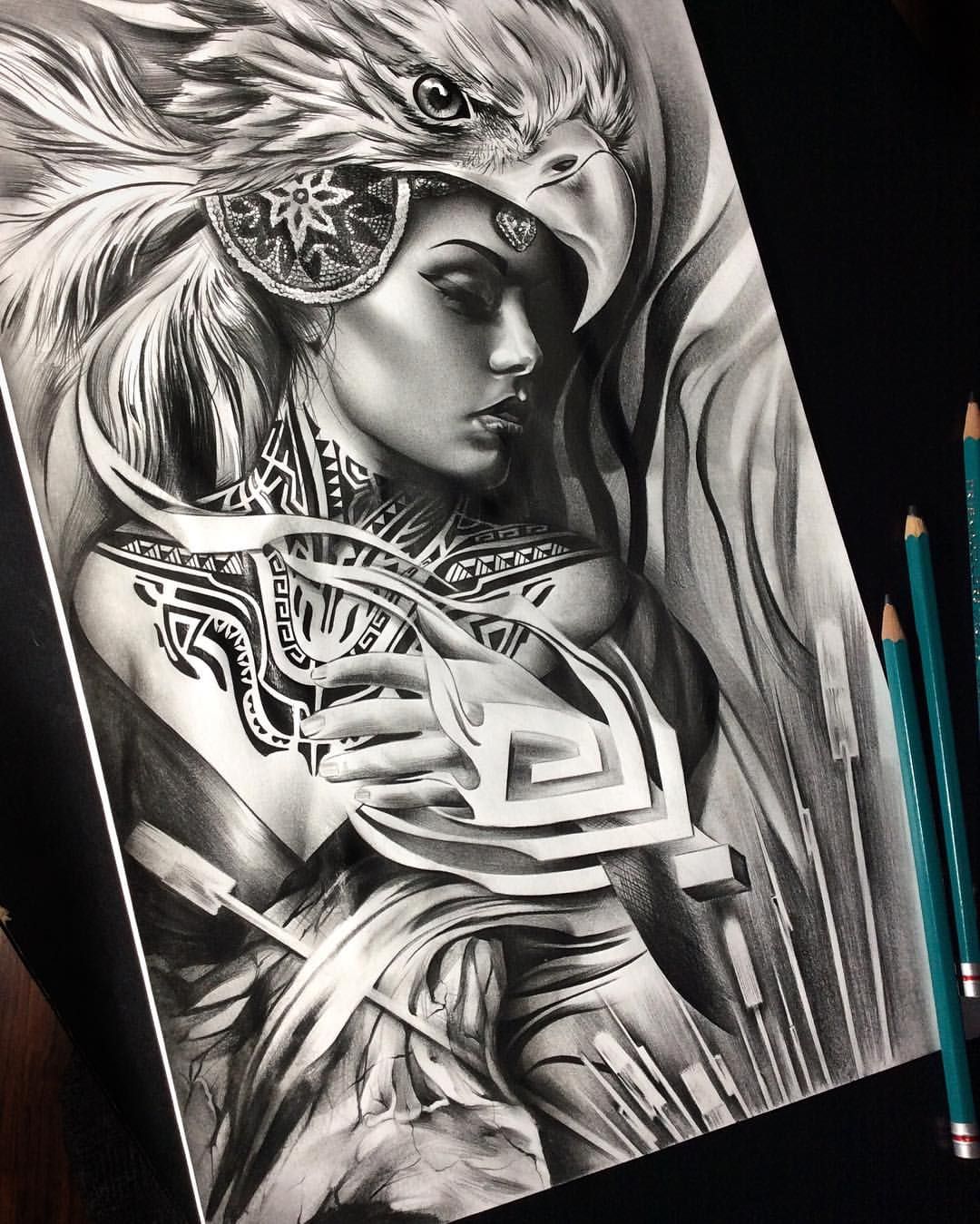 Aztec Woman Drawing at GetDrawings Free download