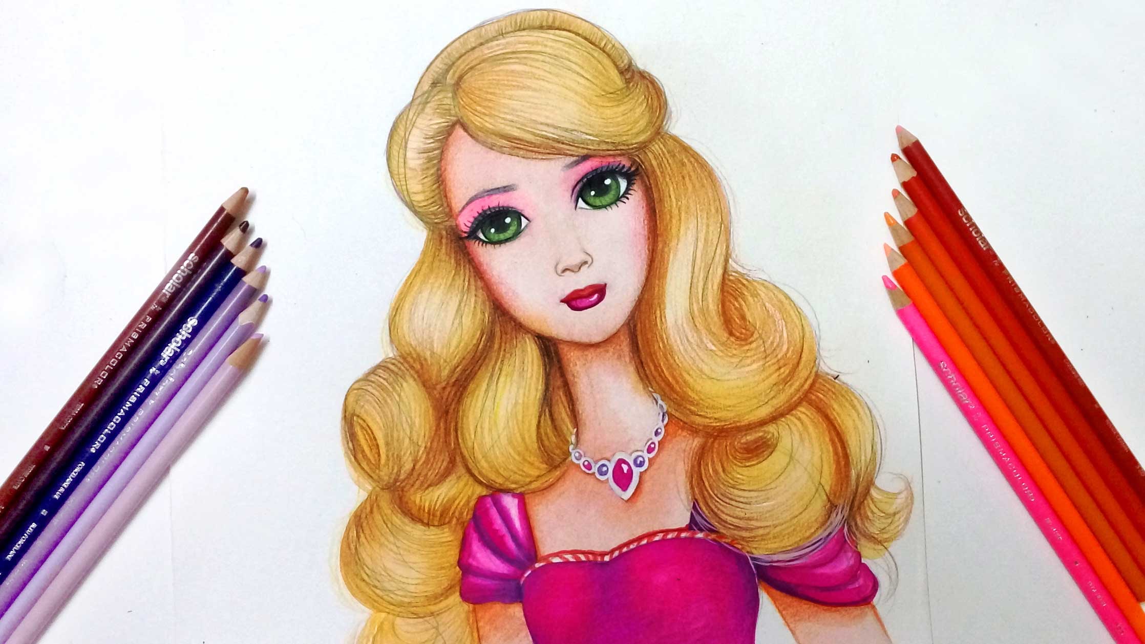 Barbie Doll Colour Drawing at GetDrawings Free download