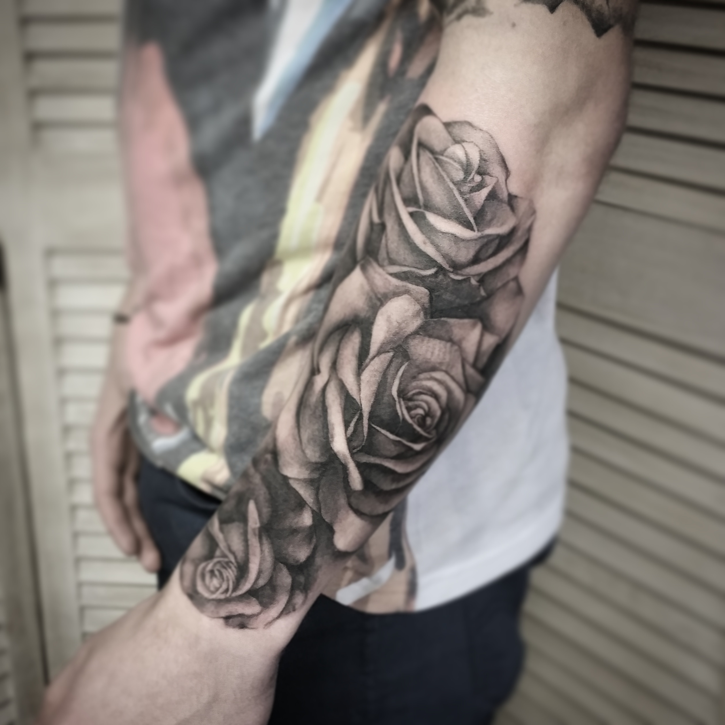 Tatto Wallpapers Rose Tattoos For Men Black And White