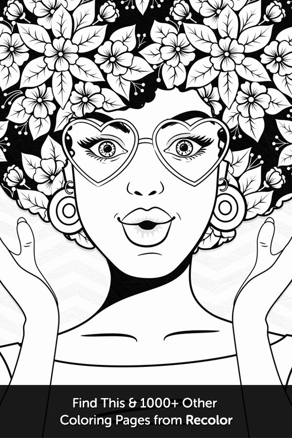 black-girl-with-natural-hair-drawing-at-getdrawings-free-download