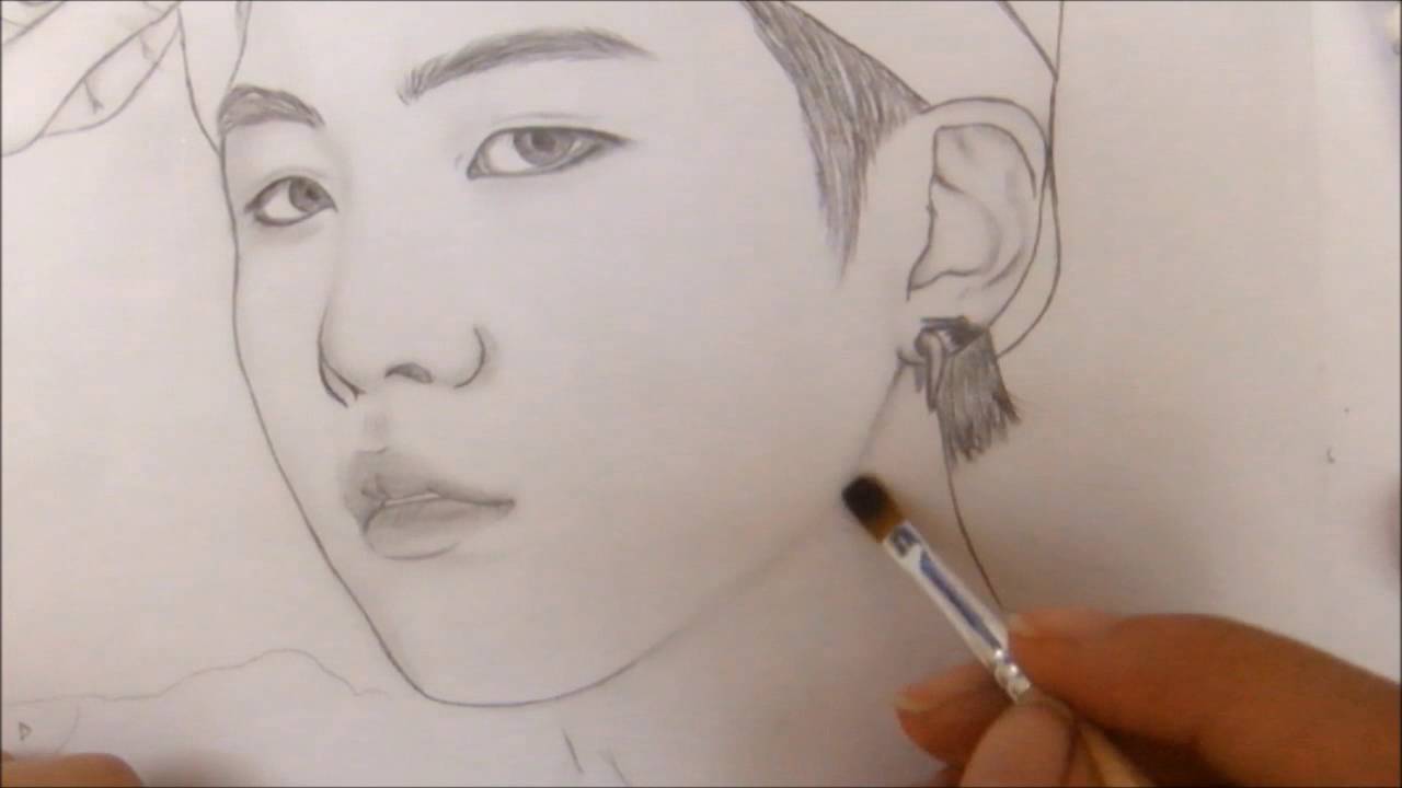 Bts V Drawing Easy at GetDrawings | Free download