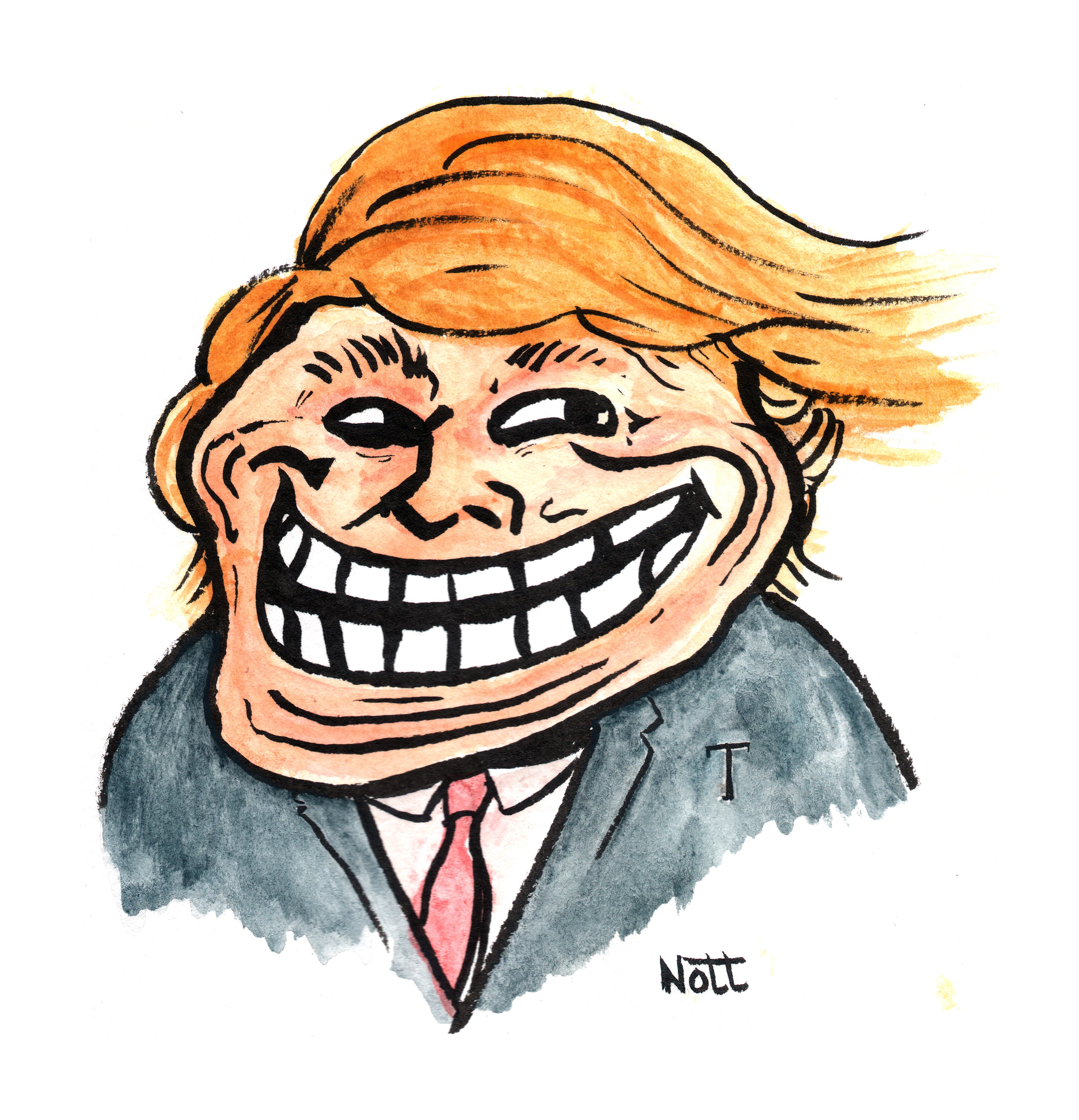 Cartoon Drawing Of Donald Trump at GetDrawings Free download