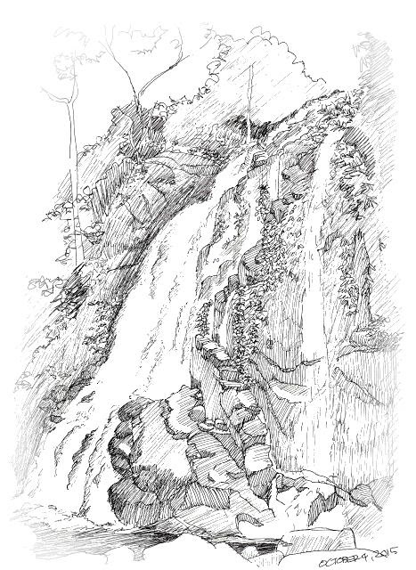 Cascade Drawing At Getdrawings Free Download