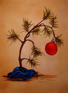 Charlie Brown Christmas Tree Drawing at GetDrawings | Free download