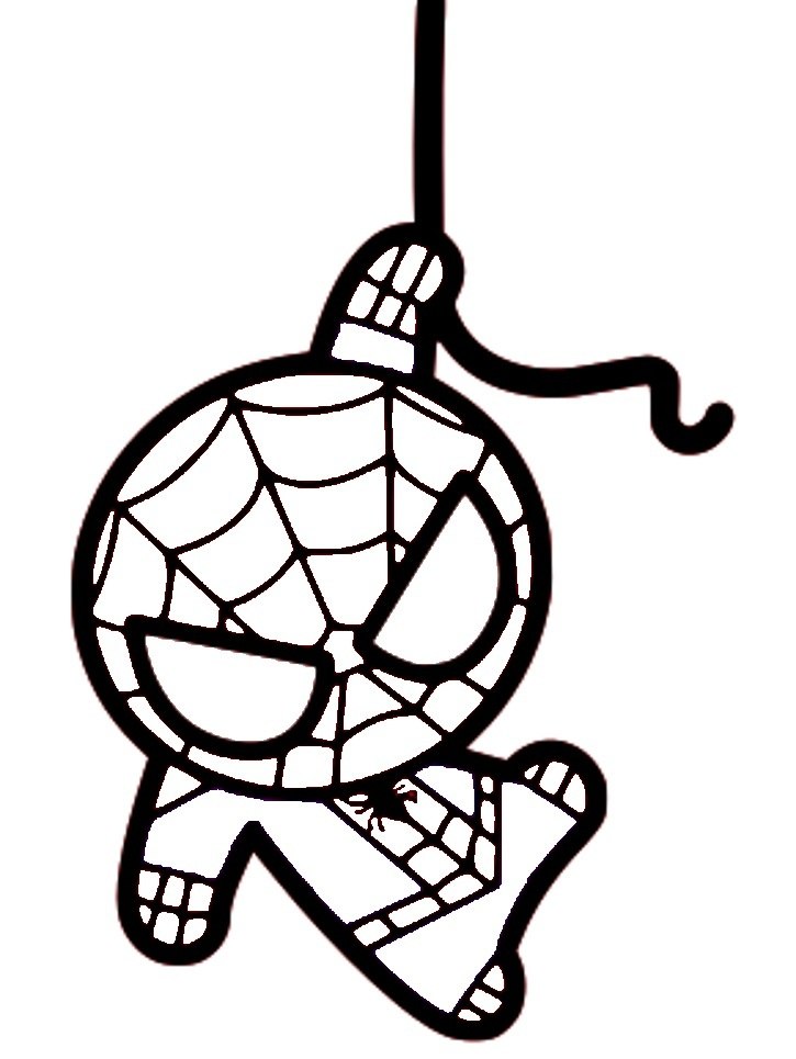 Chibi Spiderman Drawing at GetDrawings Free download