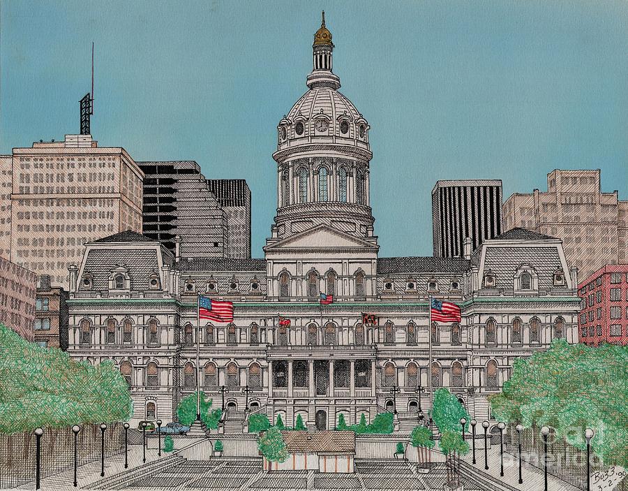 City Hall Drawing at GetDrawings Free download
