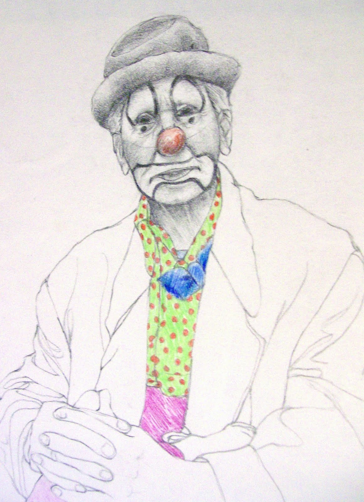 Clown Drawing In Pencil at GetDrawings Free download