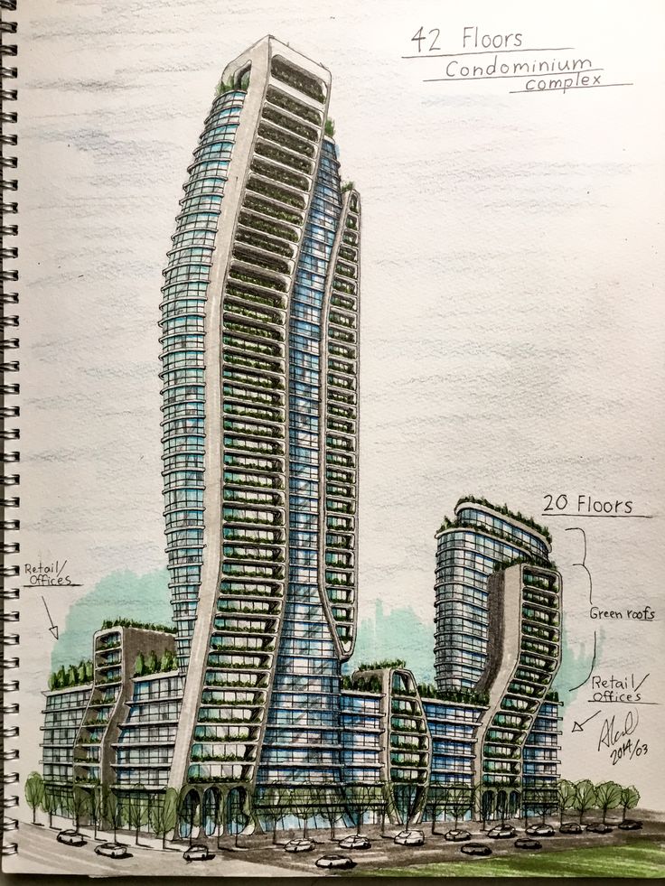 Condominium Drawing at GetDrawings Free download