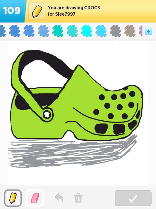 Croc Shoe Drawing at GetDrawings Free download