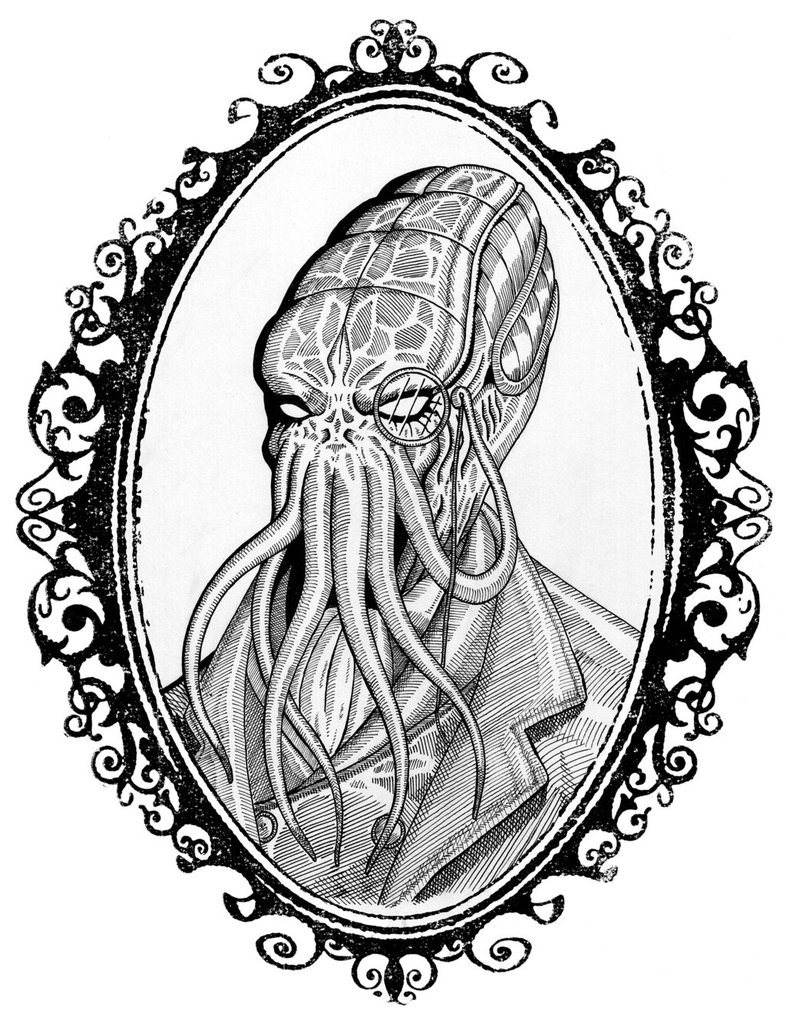 Cthulhu Drawing at GetDrawings | Free download