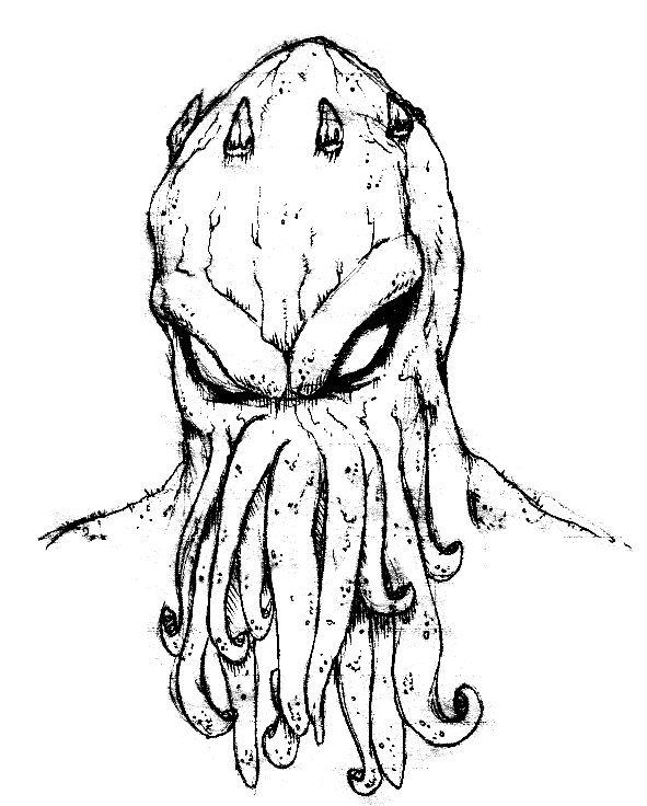 Cthulhu Drawing at GetDrawings | Free download