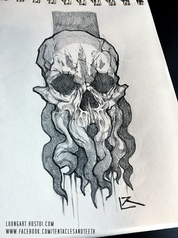 Cthulhu Drawing at GetDrawings | Free download