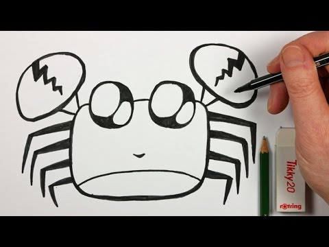 Cute Crab Drawing at GetDrawings | Free download