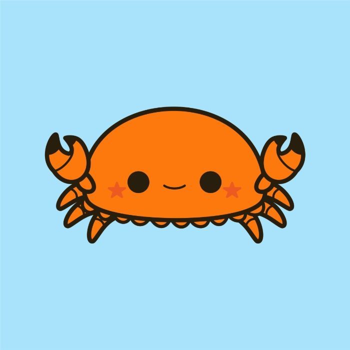 Cute Crab Drawing at GetDrawings Free download