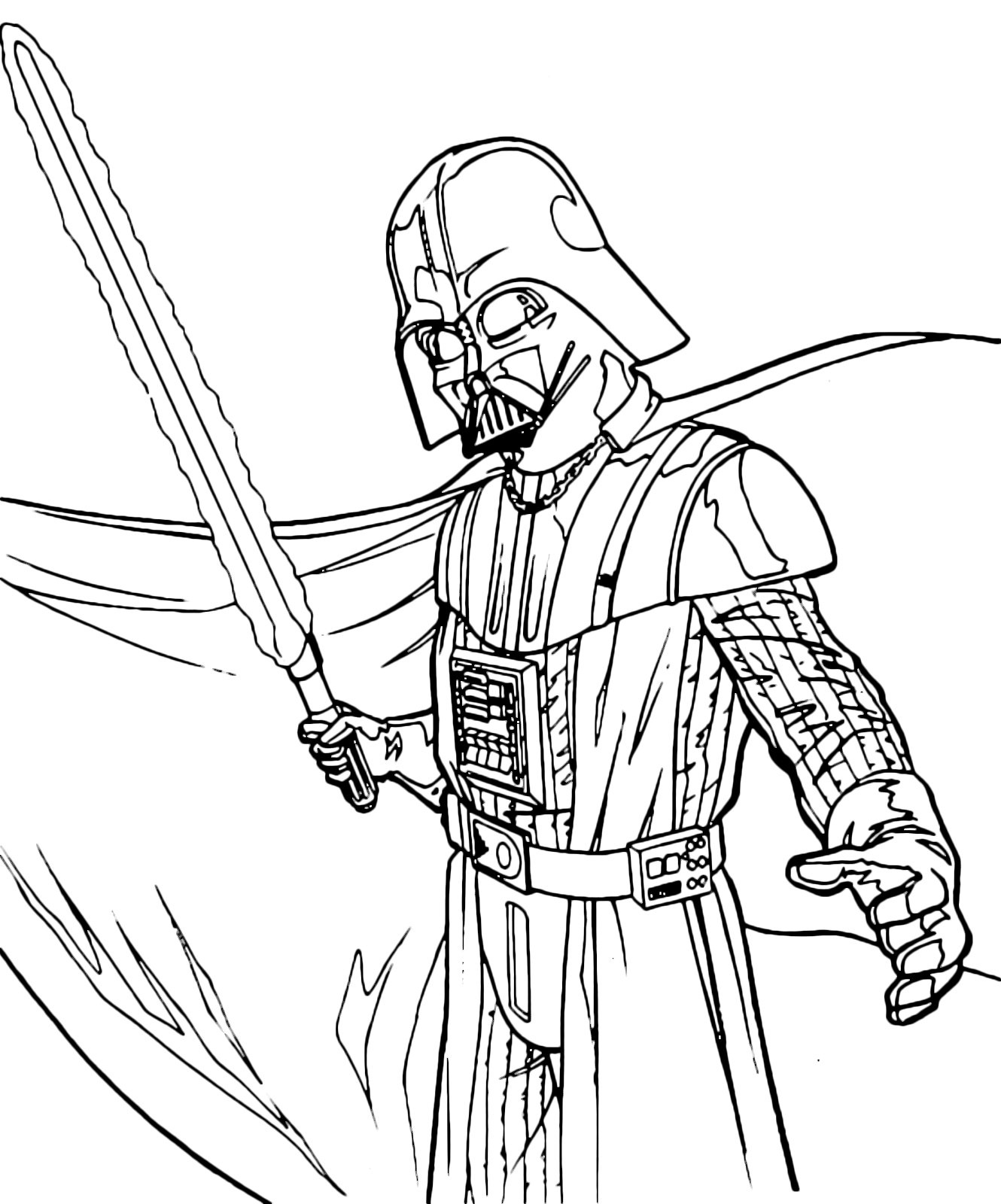 Darth Vader Lightsaber Drawing at GetDrawings Free download