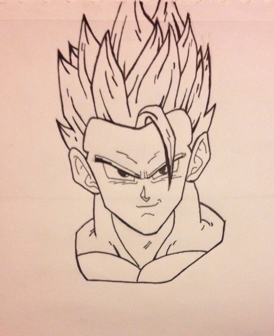 Dbz Drawing Gohan at GetDrawings | Free download