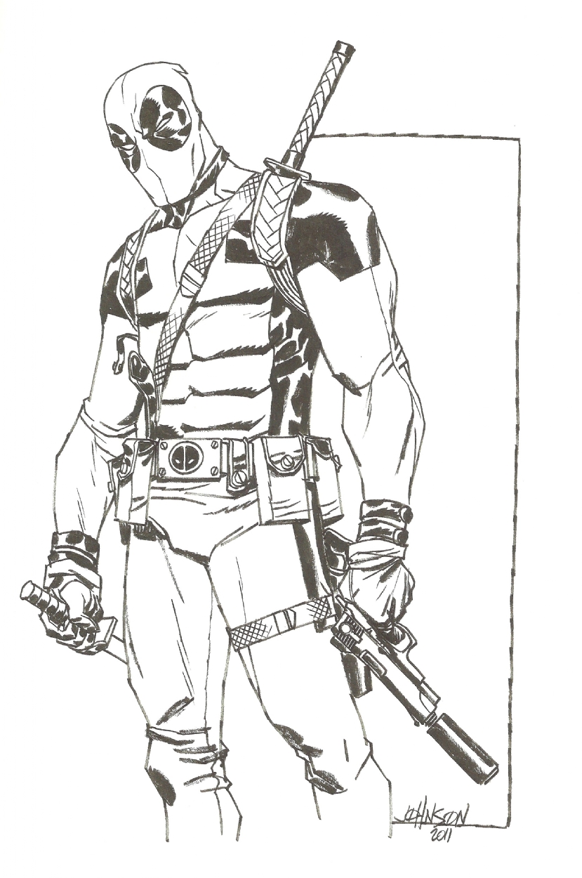 Deadpools Drawing Of Francis At Getdrawings 