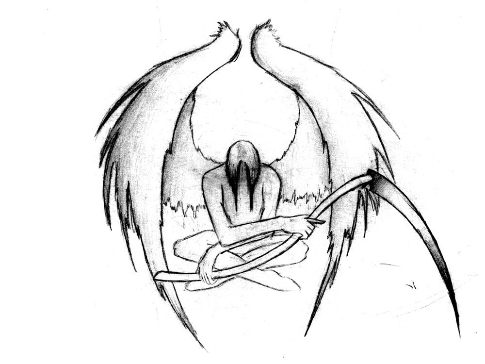 Death Angel Drawing at GetDrawings Free download